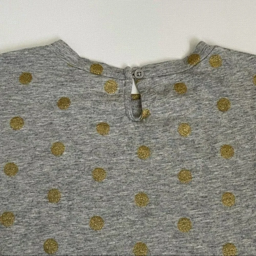 Baby Gap Toddler Girl Ruffle Sleeve T-Shirt Dress Size 2